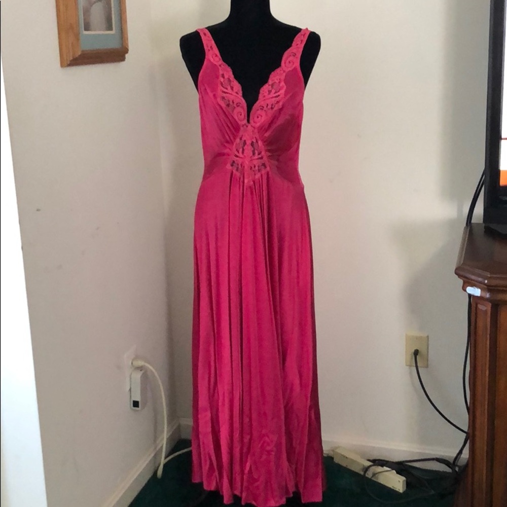 Hot pink nightgown
